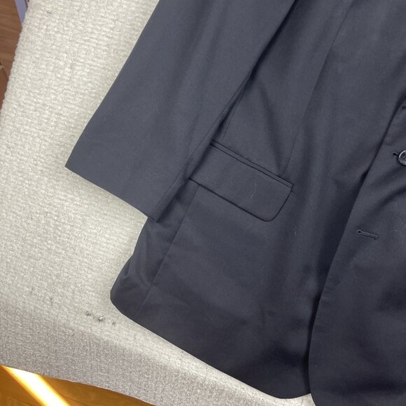 Jos. A. Bank Butt Traveler Mens 50R Dark Blue Wool Blazer Sport Coat Jacket Read - Picture 5 of 16